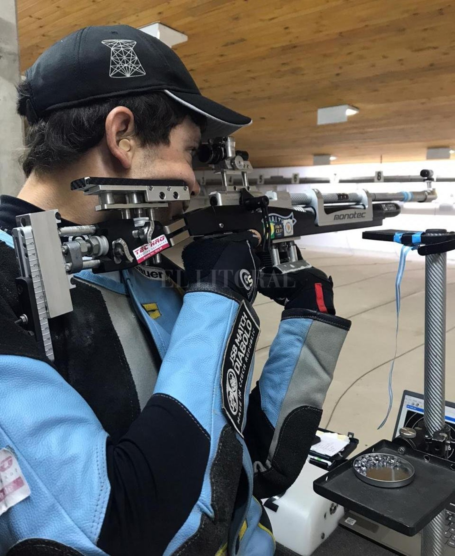 El sancarlino Alexis Eberhardt competirá en los Juegos Olímpicos de Tokio en las categorías de tiro con rifle de aire 10 metros, masculino y mixto y rifle 50 metros tres posiciones.