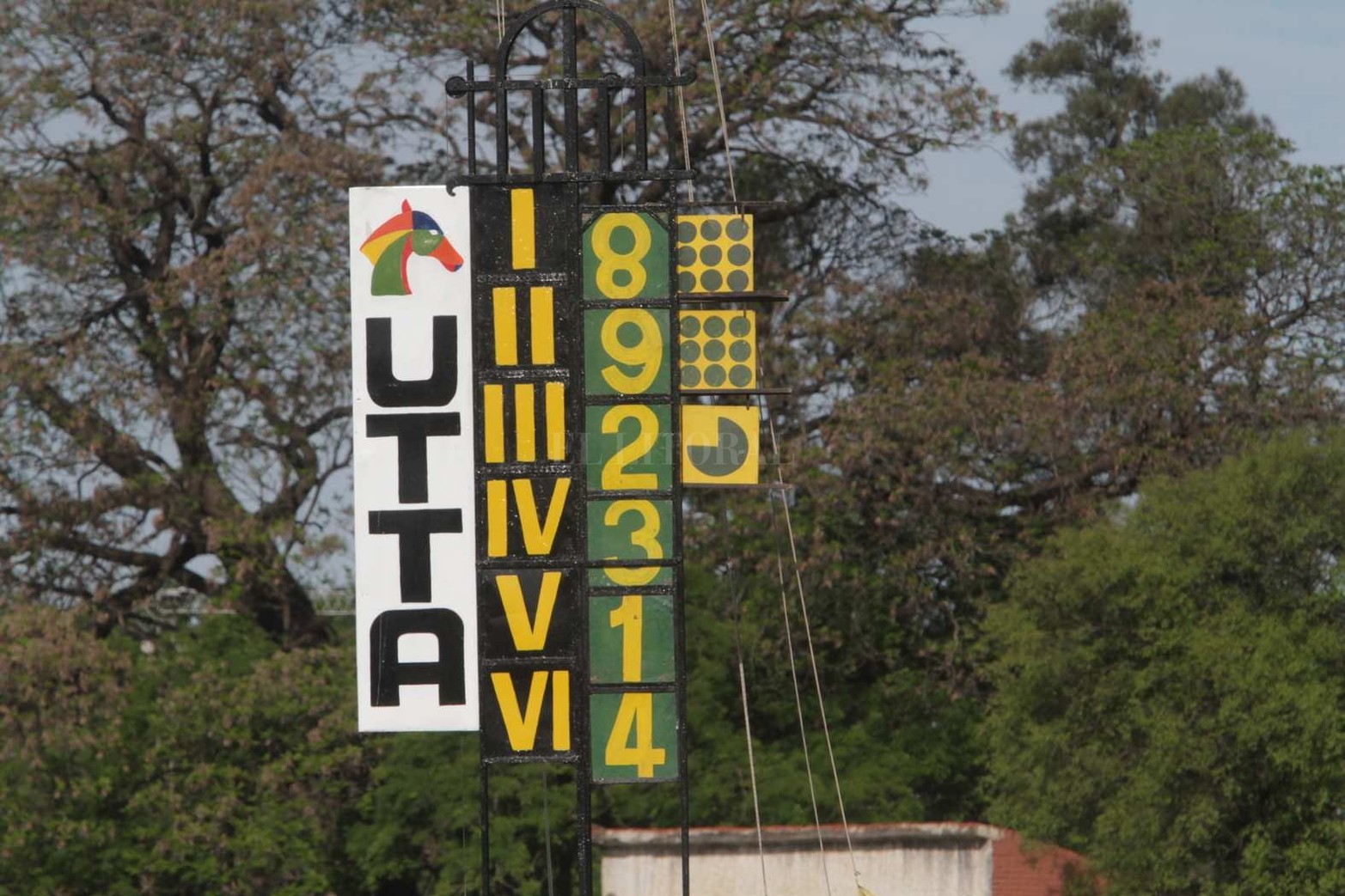 Así llegaron en la carrera principal de la jornada del sábado.