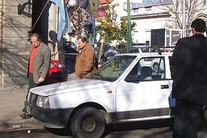 ELLITORAL_16474 |  Danilo Chiapello El auto de  Tambita  fue trasladado hasta la Seccional 4ª.