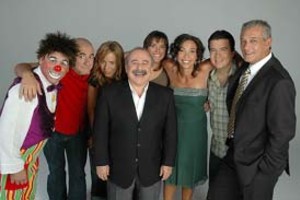 Archivo Este es el exitoso equipo de trabajo que integraba Mario Mazzone (derecha), en Mañanas Informales.