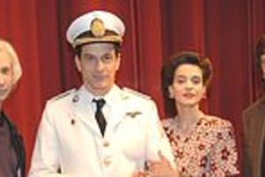 Gentileza Telefé Juan Di Natale, nuevo acompañante de Pigna, aquí junto a Bredice y Ferro