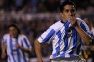 LUCIANO THIEBERGER DYN24, BUENOS AIRES 03/10/08, FESTEJO DEL SEGUNDO GOL DE  RACING CLUB VS. ROSARIO CENTRAL. FOTO:DYN/LUCIANO THIEBERGER.