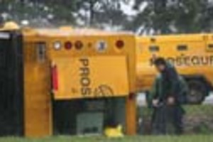 Alejandro Villar Los atrapados en el habitáculo del blindado debieron ser rescatados por los bomberos de Santo Tomé.