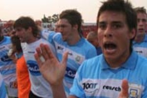 Amancio Alem Se hace costumbre celeste festejar en el 15 de Abril en los últimos tiempos: otra vez Rafaela le ganó 1 a 0 a Unión en Santa Fe.