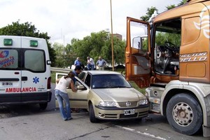 Danilo Chiapello El accidente ocurrió en la mañana de este miércoles.