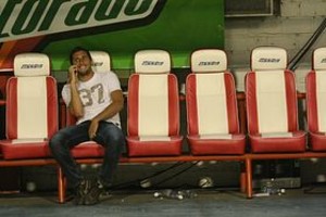 Pablo Aguirre (archivo) Adiós a esta actitud. No más verlo desde afuera. ¡A la cancha, Tato!