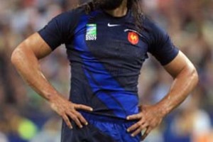 ab France's lock Sebastien Chabal is seen during the rugby union World Cup opening match France vs Argentina, 07 September 2007 at the stade de France in Saint-Denis outside Paris. The rugby World Cup will run in France untill 20 October 2007.  AFP PHOTO / JACQUES DEMARTHON