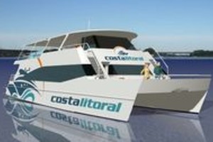 Gentileza Transfluvial SA. En el puerto habrá una terminal para pasajeros donde se podrá sacar boleto, esperar y embarcar.