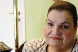 Archivo Marta Holgado, la mujer que aseguraba ser la hija del ex presidente Juan Domingo Perón.