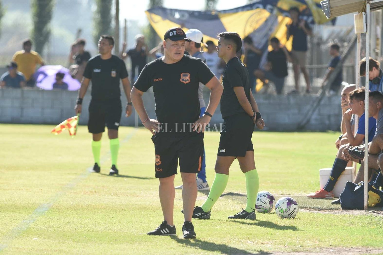 Por una de las revanchas de la Copa Federación se enfrentaron El Quillá, de Santa Fe y Polideportivo Arijón, de Desvío Arijón
_Fabio Lopez, DT de Polideportivo Arijon