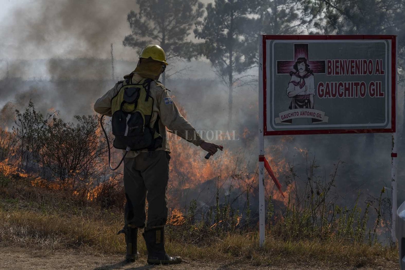 Los incendios en Corrientes se han descontrolados.