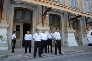 ELLITORAL_13553 |  Luis Cetraro Guardia Municipal para las obras en la ex Estación Belgrano
