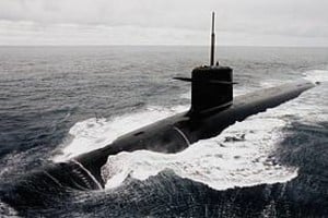 EFE Imagen proporcionada por la Marina Nacional francesa del submarino Le Trionphant, involucrado en la colisión con el HMS Vanguard británico.