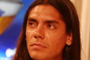 ELLITORAL_2209 |  Télam Poner todo. Goux acostumbra a la parcialidad sabalera a demostrarle que siempre va con el ciento por ciento de sus posibilidades en cada disputa.