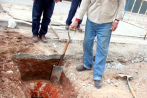 Amancio Alem FOTO AMANCIO ALEM---DESAGUE ANTIGUO---30-08-07--