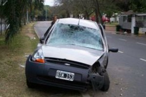 ELLITORAL_7199 |  María Fernanda Morales Accidente en la costanera