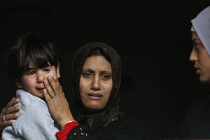 Mohammed Abed (AFP) Rostros de un funeral