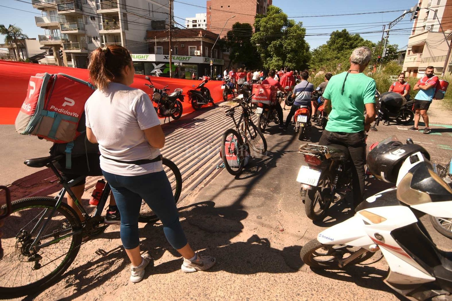 Por día, hay un promedio de ocho robos a los que trabajan de delivery en la ciudad de Santa Fe.