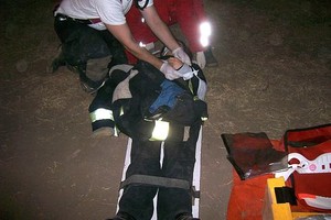 El Trébol Digital El fuerte impacto hizo mella en este coche