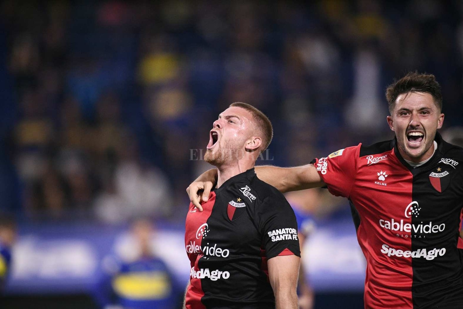 Colón empató 1 a 1 con Boca. Sobre el final del partido pudo empatarlo con gol de Lucas Beltran.