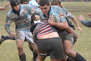 ELLITORAL_15139 |  Luis Cetraro CRAI y Santa Fe Rugby Club protagonizaron cotejos de la quinta jornada del certamen, los que concluyeron con triunfos del anfitrión.