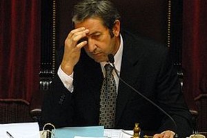 Télam La imagen del vicepresidente Julio Cobos lo dice todo.