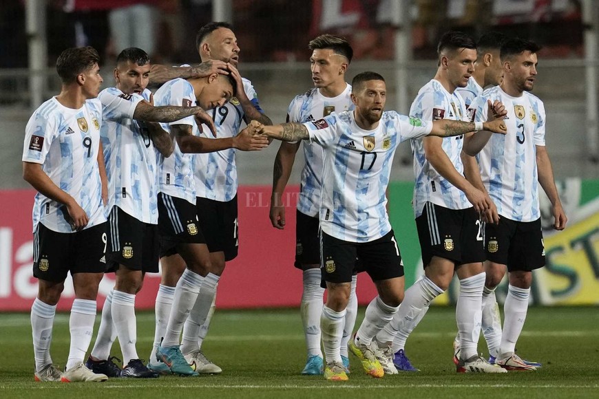 Las imágenes que dejó el triunfo de Argentina vs. Chile