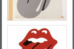 AFP A handout image obtained on September 2, 2008 from the Victoria and Albert Museum in London shows the original artwork of the Rolling Stones' iconic red lips and tongue logo. The Victoria and Albert Museum in London said Tuesday it had bought the original artwork of the Rolling Stones' iconic red lips and tongue logo at auction in the United States. The museum paid 92,500 dollars (63,800 euros) for "The Tongue" which was sold by Chicago-based website Mastro Auctions after it was put up for sale by British artist John Pasche, who designed the logo in 1970. AFP PHOTO/HANDOUT       NO SALES/RESTRICTED TO EDITORIAL USE/GETTY OUT