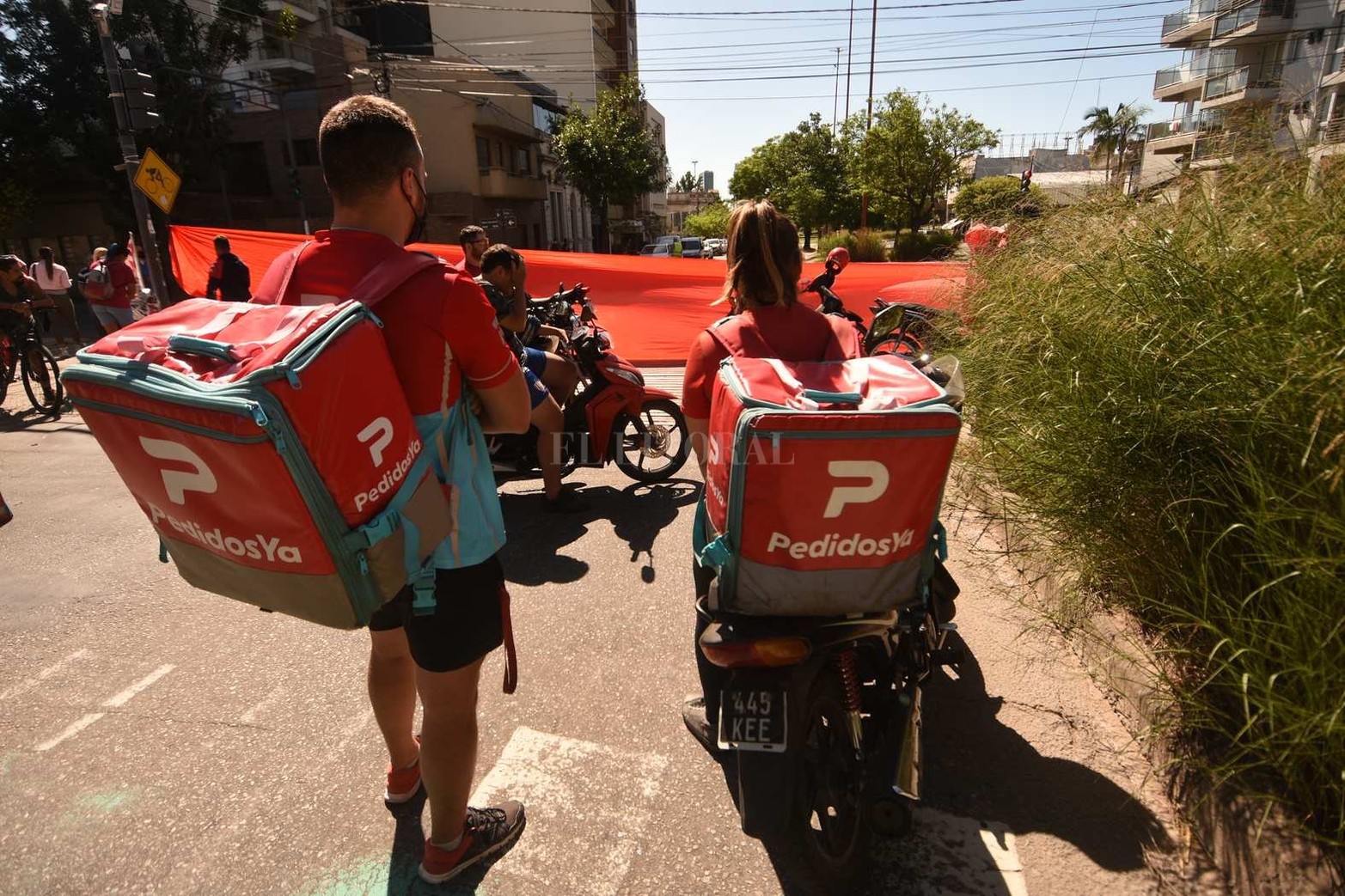 Por día, hay un promedio de ocho robos a los que trabajan de delivery en la ciudad de Santa Fe.
