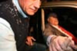 Mercedes Pardo ángel Malviccino saludo al nuevo presidente electo de la institución rojiblanca.