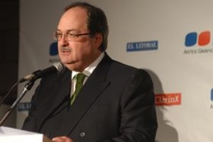 ELLITORAL_14597 |  Mauricio Garín Inauguración de AGL (Artes Gráficas del Litoral) en Sauce Viejo