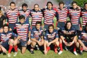Luis Cetraro Formación titular del Santa Fe Rugby que este sábado venció 21 a 13 al CRAI en la final del Regional del Litoral