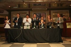 Pablo Aguirre Los pre candidatos se mostraron por primera vez como una alternativa para la elección del 5 de julio.