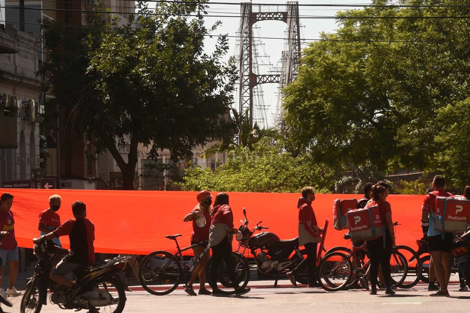 Por día, hay un promedio de ocho robos a los que trabajan de delivery en la ciudad de Santa Fe.