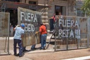 Kevin García Adiós a las vallas que dividían Casa Gris de la Plaza de Mayo, en nuestra ciudad