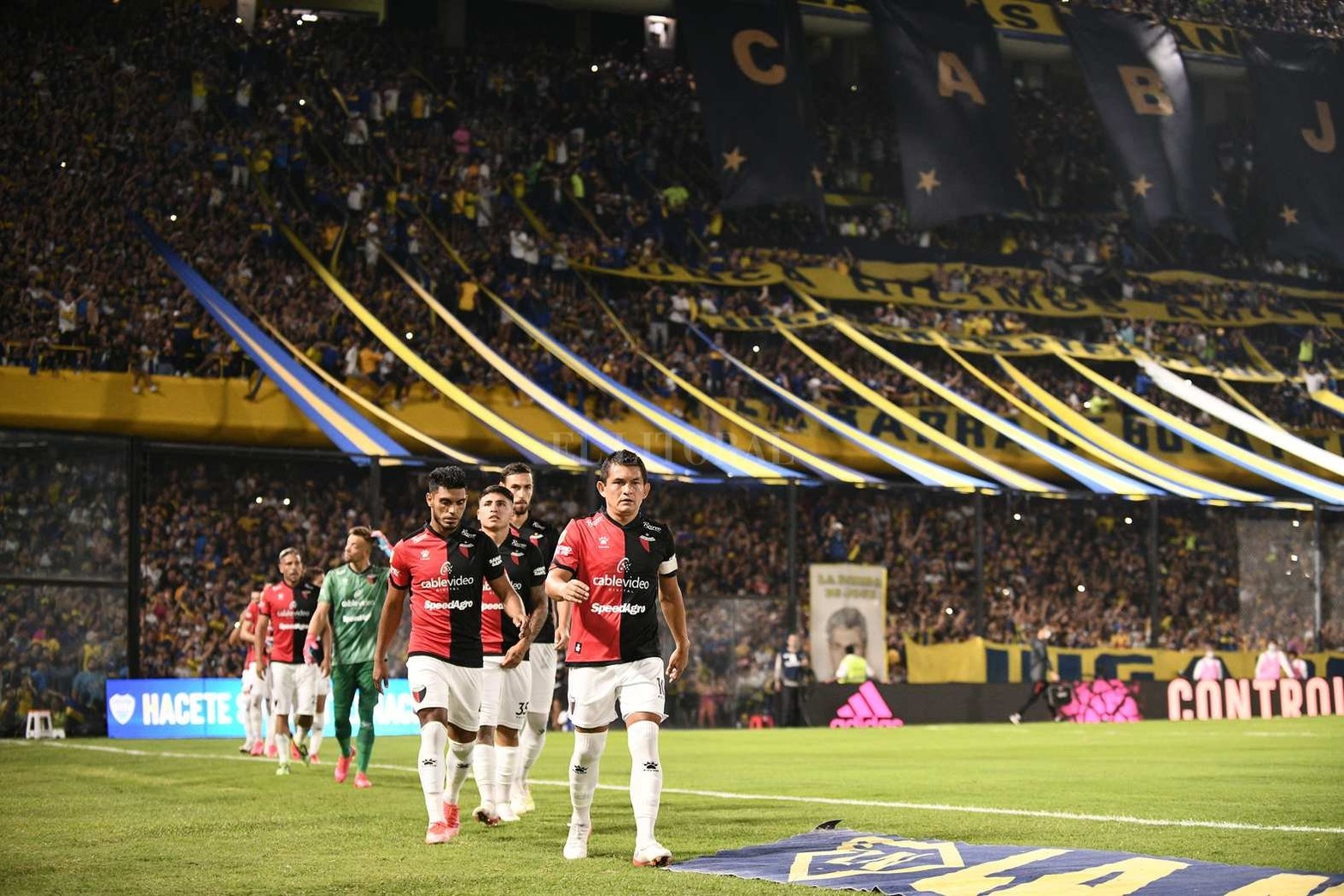 Colón empató 1 a 1 con Boca. Sobre el final del partido pudo empatarlo con gol de Lucas Beltran.