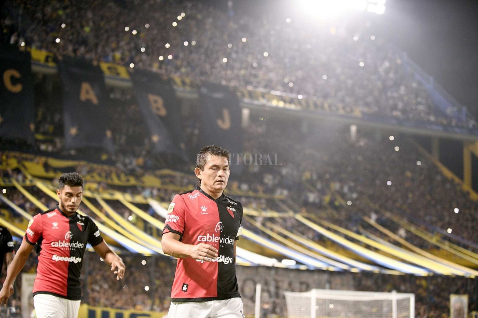 Colón empató 1 a 1 con Boca. Sobre el final del partido pudo empatarlo con gol de Lucas Beltran.