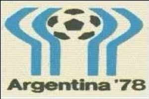Archivo El clásico escudito del mundial Argentina 1978. Con el gauchito como mascota nacional.