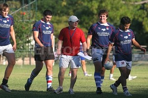 Pablo Aguirre Alejandro Quirelli encabeza el trabajo en uno de los entrenamientos del seleccionado. Este sábado, ante Rosario, le dará la oportunidad a varios de los integrantes del numeroso plantel que no fueron convocados para el viaje a Tucumán, el pasado fin de semana.