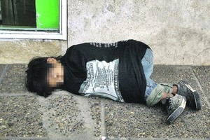 Foto archivo El Litoral La imagen es ilustrativa de los cuadros que representan a diario los chicos de la calle en nuestra región.