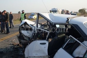 Corresponsalía Coronda El tránsito estuvo interrumpido sobre la ruta 11.