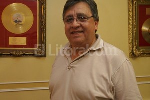 ELLITORAL_44654 | Pablo Aguirre El líder de Los Palmeras comparte su recuerdo de Leo Mattioli y lamenta su fallecimiento.