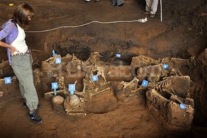 Telam Fosa común hallada en Tucumán.