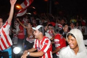 Flavio Raina La victoria ante Patronato se festejó hasta la madrugada.