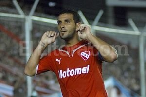Archivo El Litoral Con sus goles, a Rafaela. Después de vestir la camiseta de Independiente de Avellaneda, Gandín se fue a México.