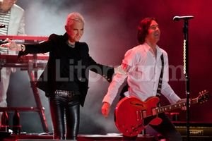 ELLITORAL_54379 |  EFE El público deliró con canciones que tienen más de 20 años.