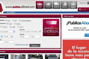 Captura de pantalla Portada del nuevo sitio.