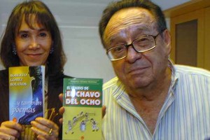 Archivo El Litoral Roberto Gómez Bolaños, el hombre detrás del personaje. Junto a él, su esposa Florinda Mesa, quien también interpretó varios personajes junto al humorista.