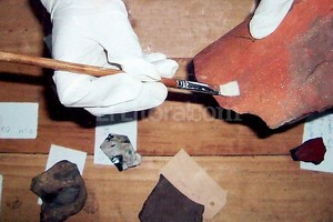 Telam Algunos elementos utilizados en la construcción de la antigua estancia fueron recolectados a nivel superficial. El paso siguiente es ir por los que están en el subsuelo.