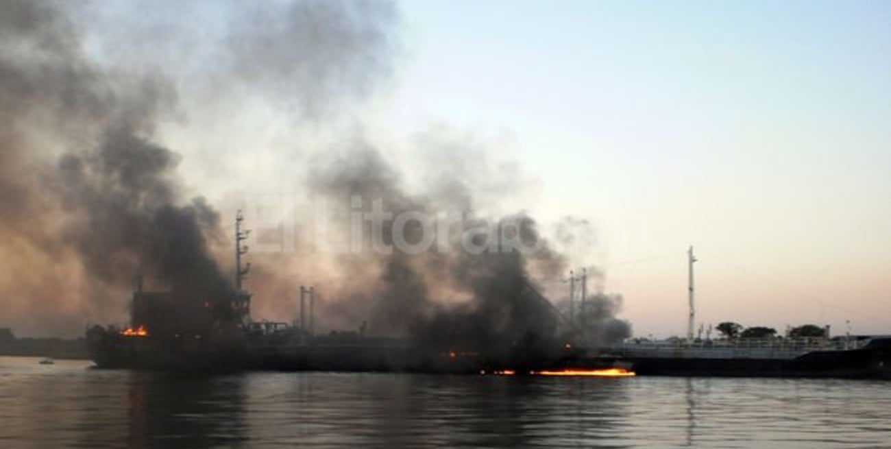 Choque de barcos en el río Paraguay El Litoral